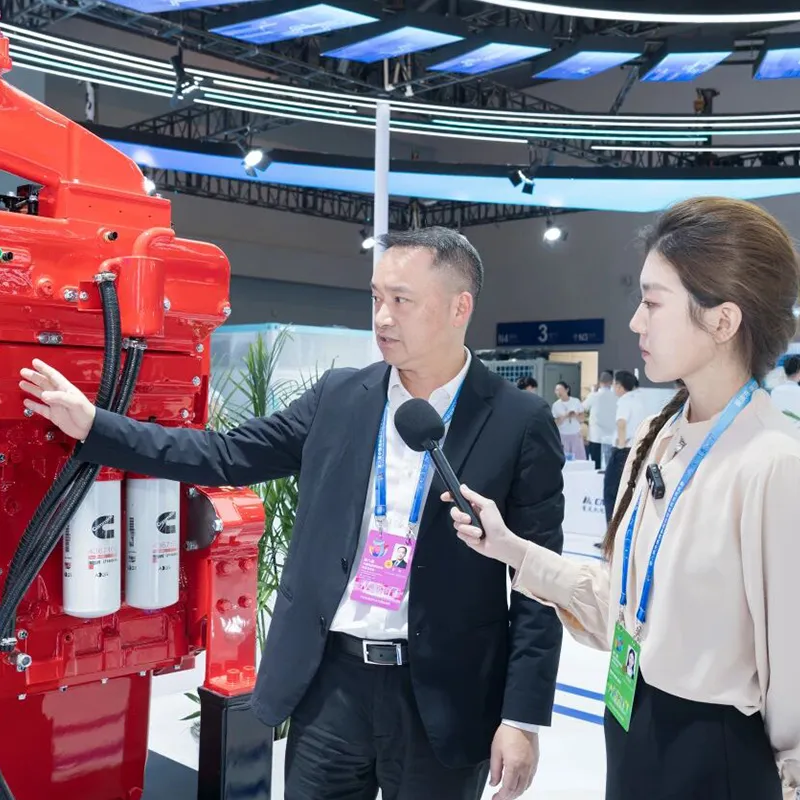 สองผลิตภัณฑ์ดาวส่องแสงสดใส: Chongqing Cummins เปิดตัวเครื่องยนต์เมทาโนล 19L และเครื่องยนต์ QSK38 ควบคุมด้วยอิเล็กทรอนิกส์รุ่นใหม่ในงาน Western China Investment & Trade Fair