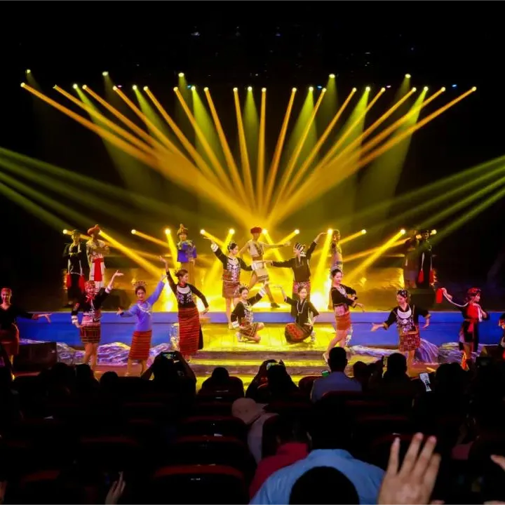 Xingbo Stage Lighting Hỗ trợ Sản phẩm Ca múa Dân tộc Lớn