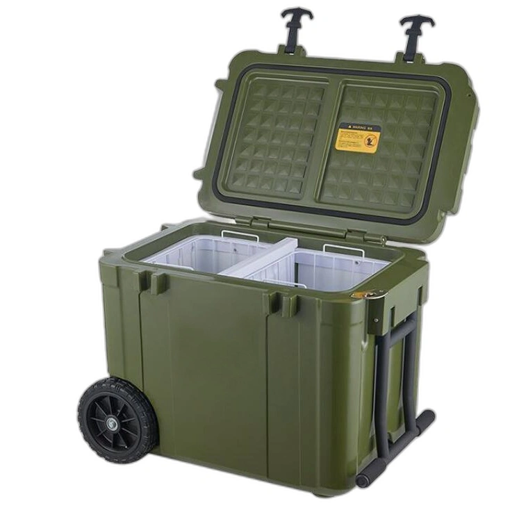 45L Roll Plastic All-in-One Trolley Car Fridge - Bowente