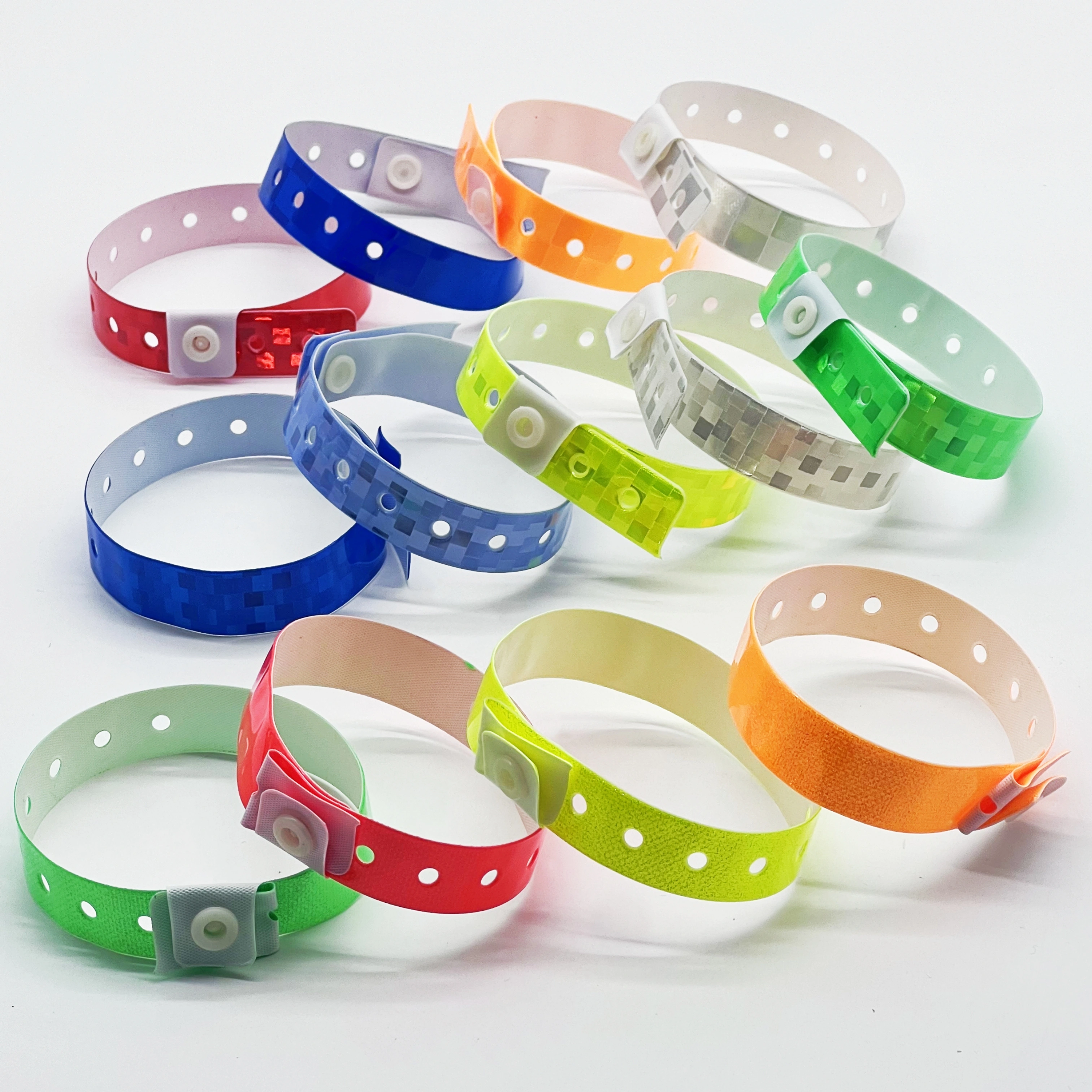 Custom Printed PVC Wristbands for Business and Marketing Campaigns