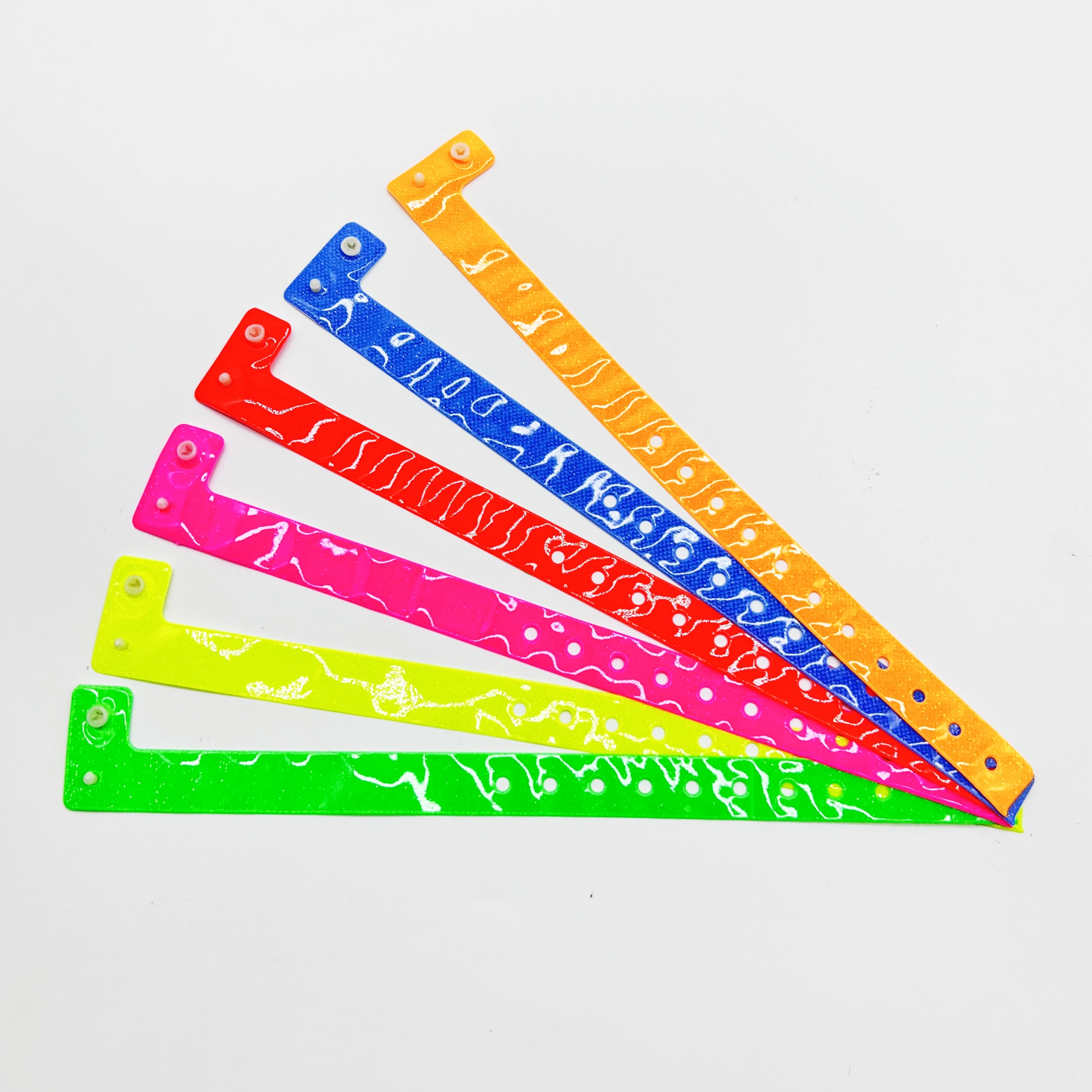 Thermal-Print Adhesive Entertainment Wristbands | Waterproof, Customizable, Eco-Friendly for Events &amp; Medical Use