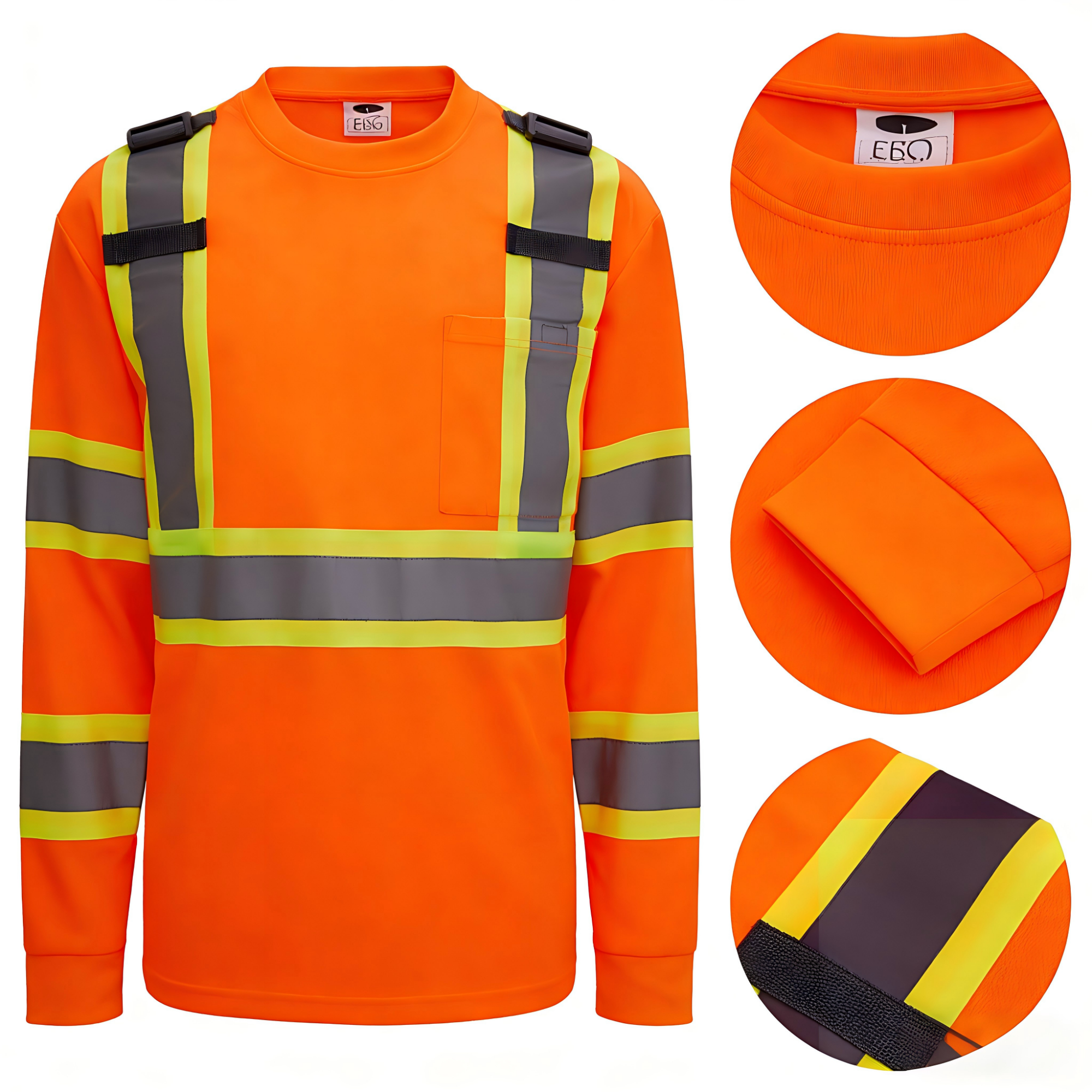 High-Visibility Orange Long-Sleeve Reflective Safety T-Shirt 3.png