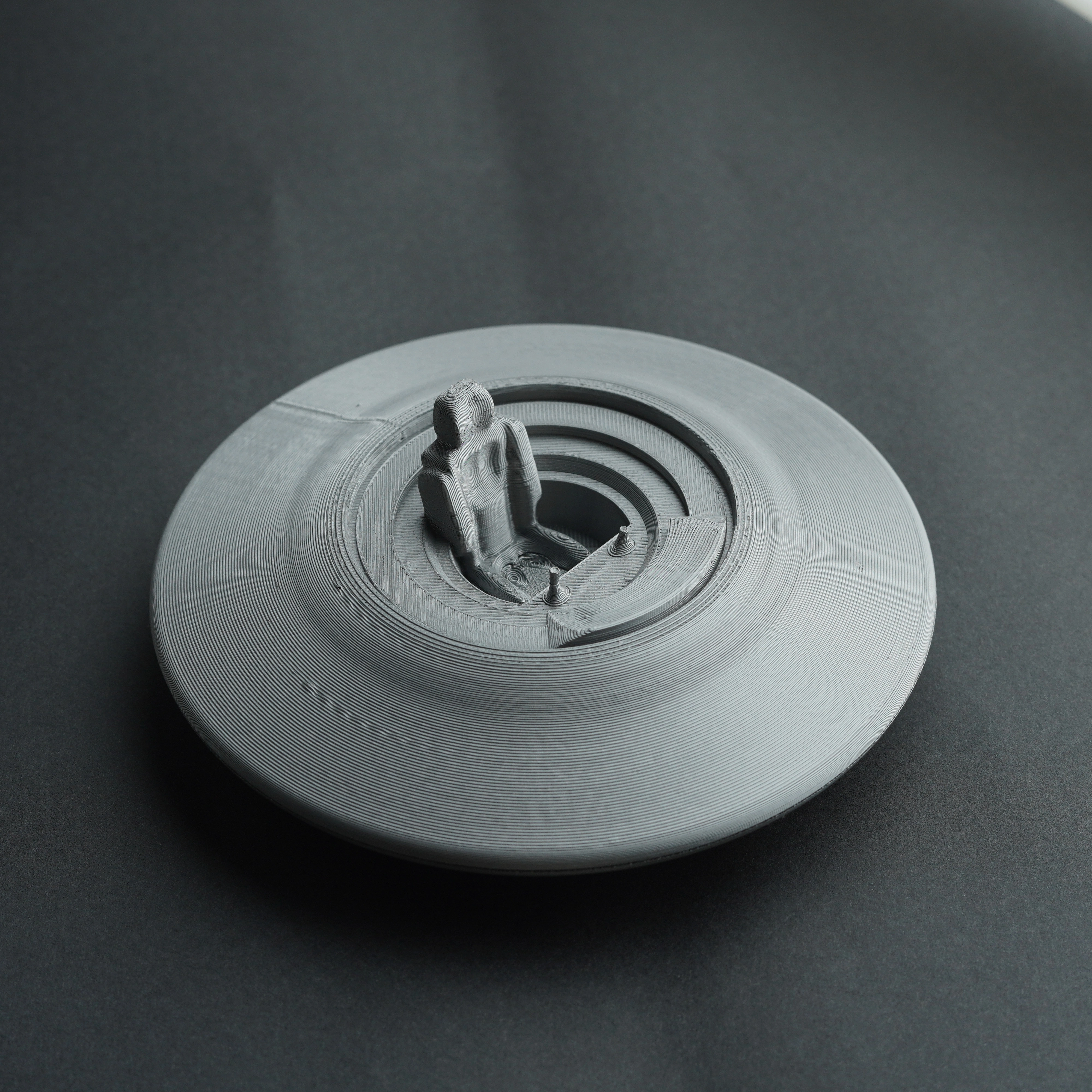 Wholesale Custom Alien with UFO Figures | 3D Printing Service China