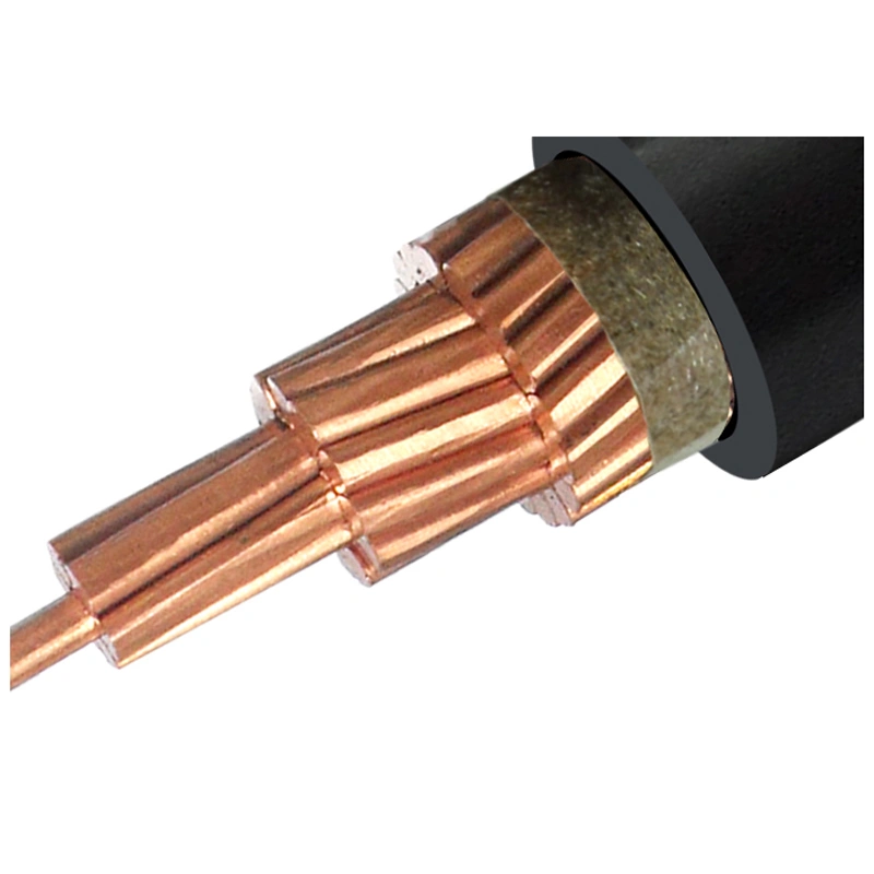 PO / FR-PVC Jacket FRLS Fire Resistant Cable 0.6KV 1KV For Power Distribution Lines