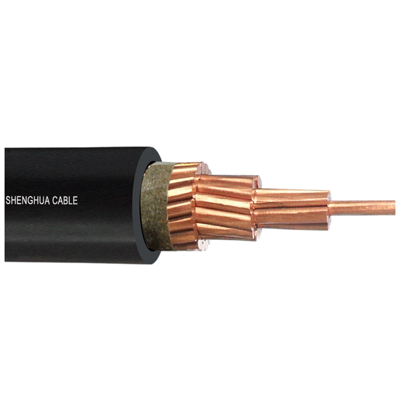 PO / FR-PVC Jacket FRLS Fire Resistant Cable 0.6KV 1KV For Power Distribution Lines