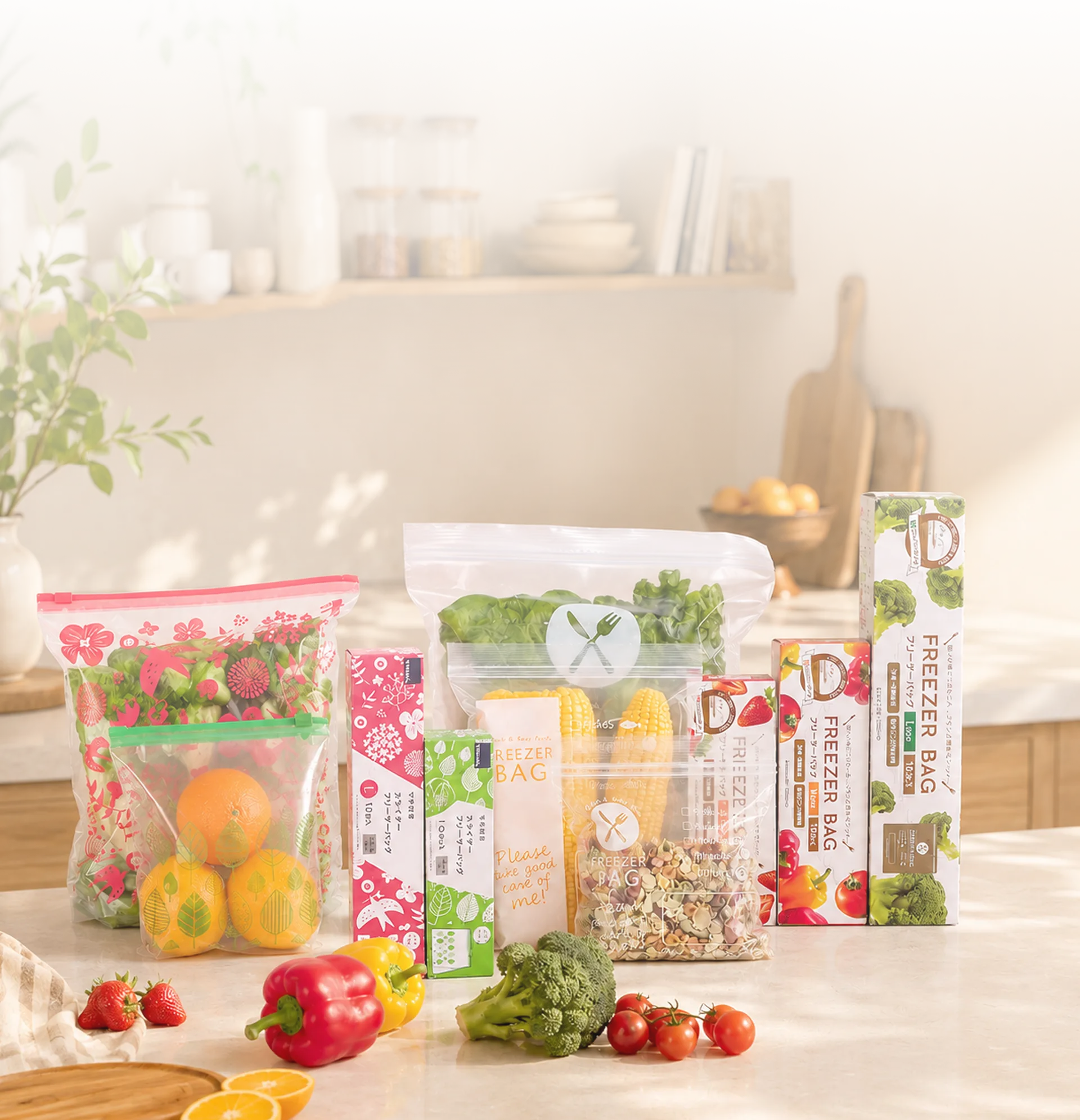 冷凍食品用包装袋：冷蔵庫向けフィルム、閉鎖部、バリア性の選び方