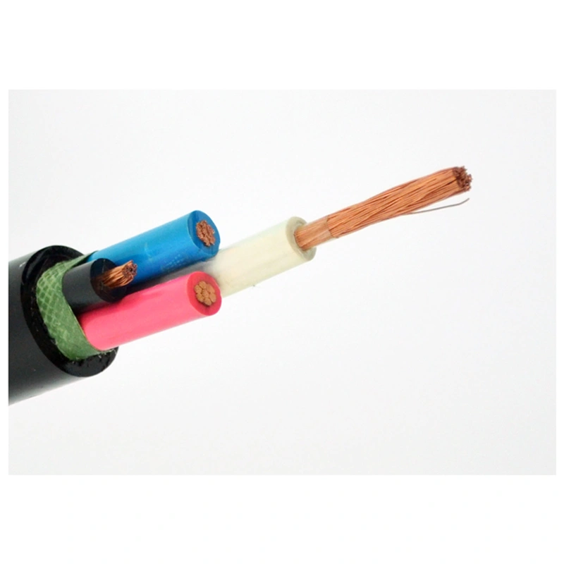Custom MCP Mine Rubber Insulation Cable Rubber Electrical Cable With Screen