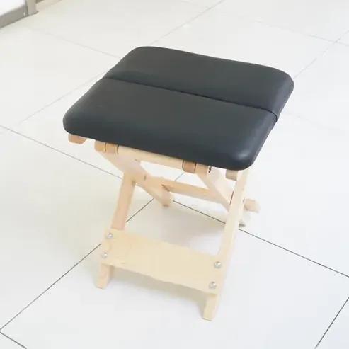Maple Pulley Tower Stool