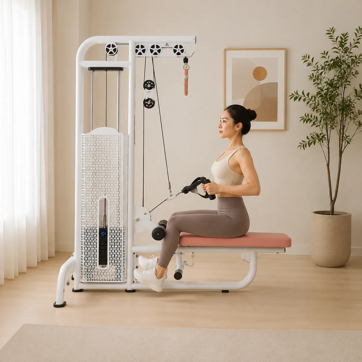 Lady Sculpt High Low Pulley Machine