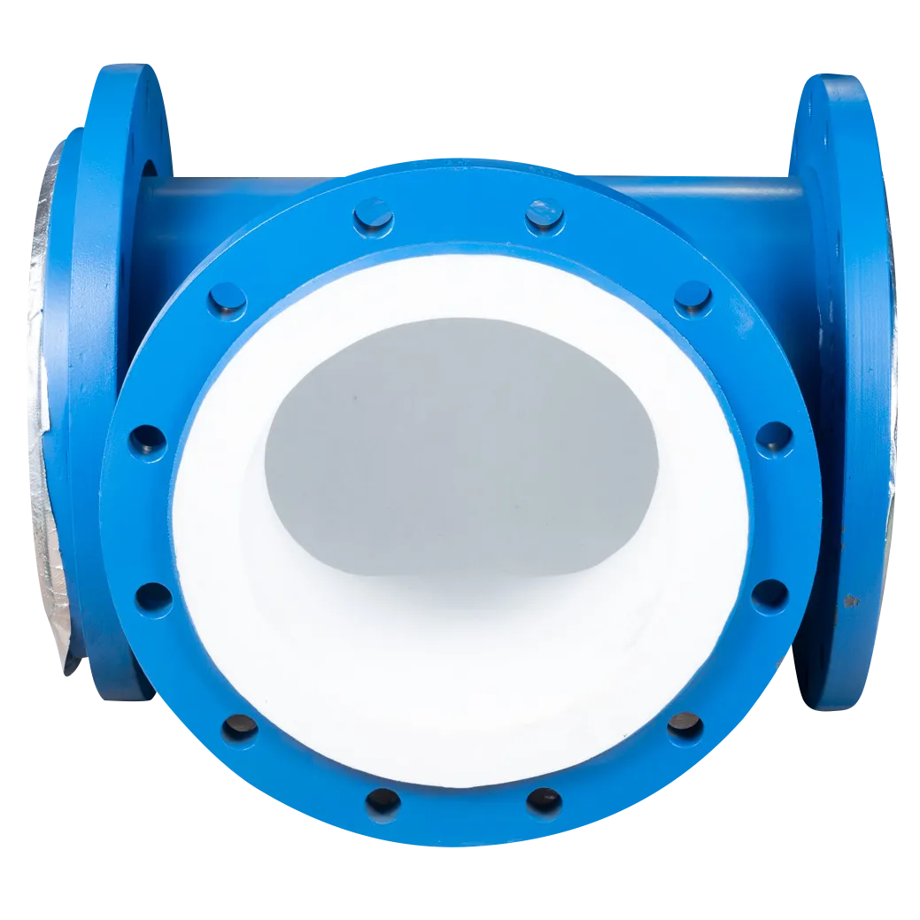 PTFE &amp; PFA Lined Unequal Tees | Heavy-Duty Lined Branch Fittings