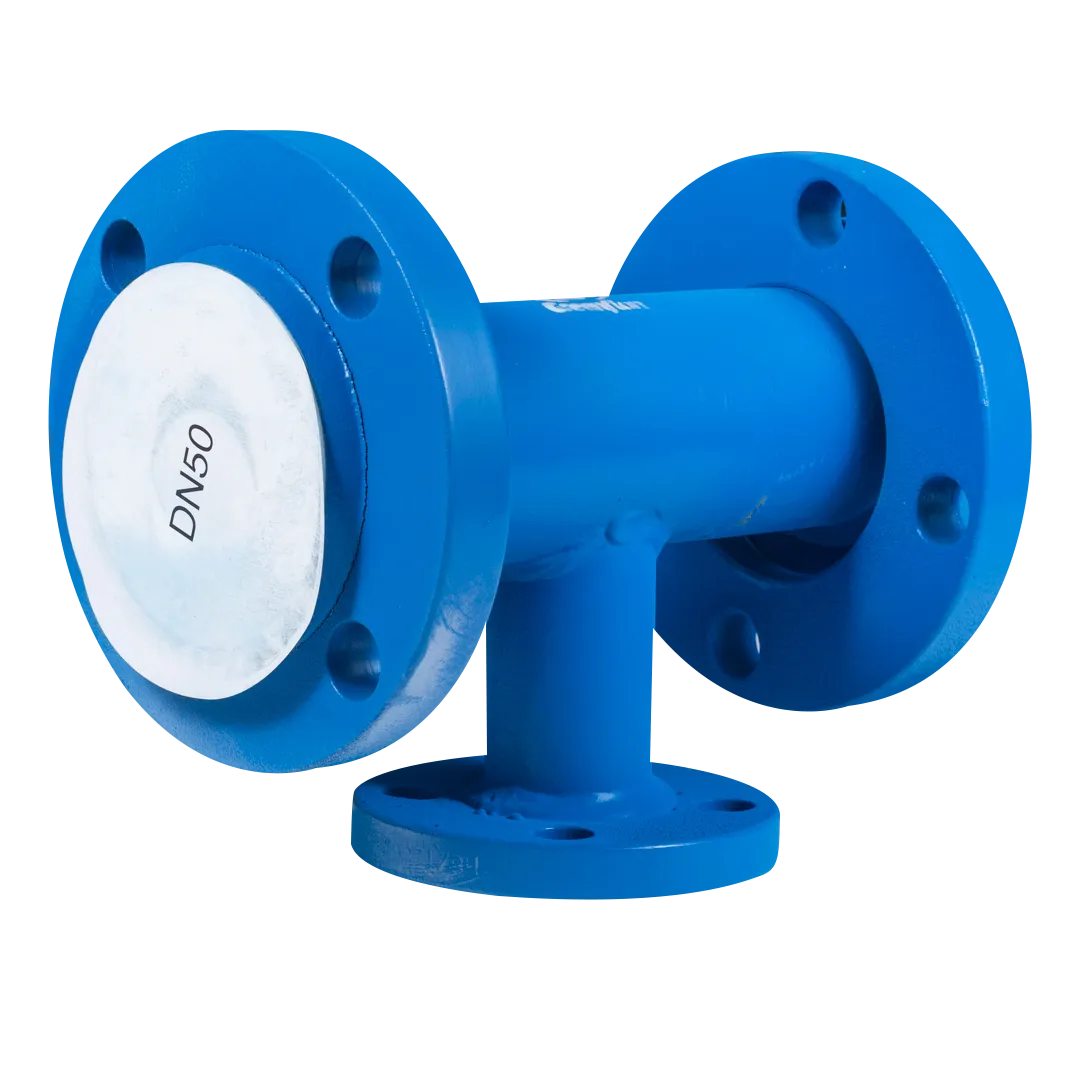 PTFE &amp; PFA Lined Reducing Tees | Fluoropolymer Lined Branch Fittings