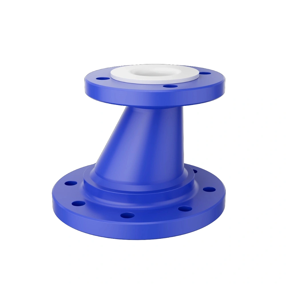 PTFE &amp; PFA Lined Eccentric Reducers | Corrosion-Resistant Piping