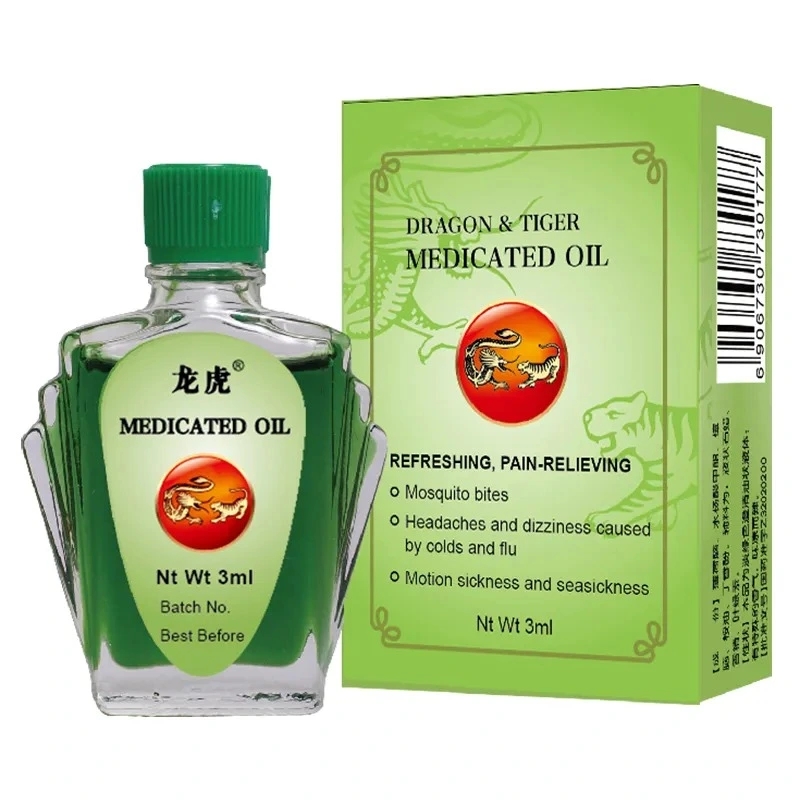 Dragon &amp; Tiger Brand Medicated Oil 3ml