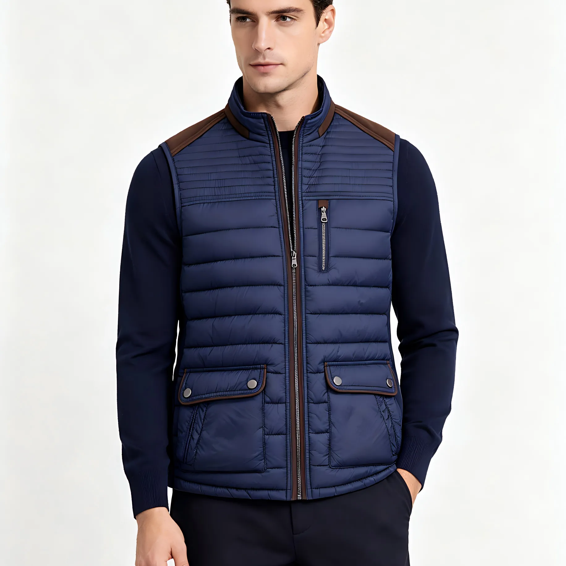 Men's Down-Filled Vest