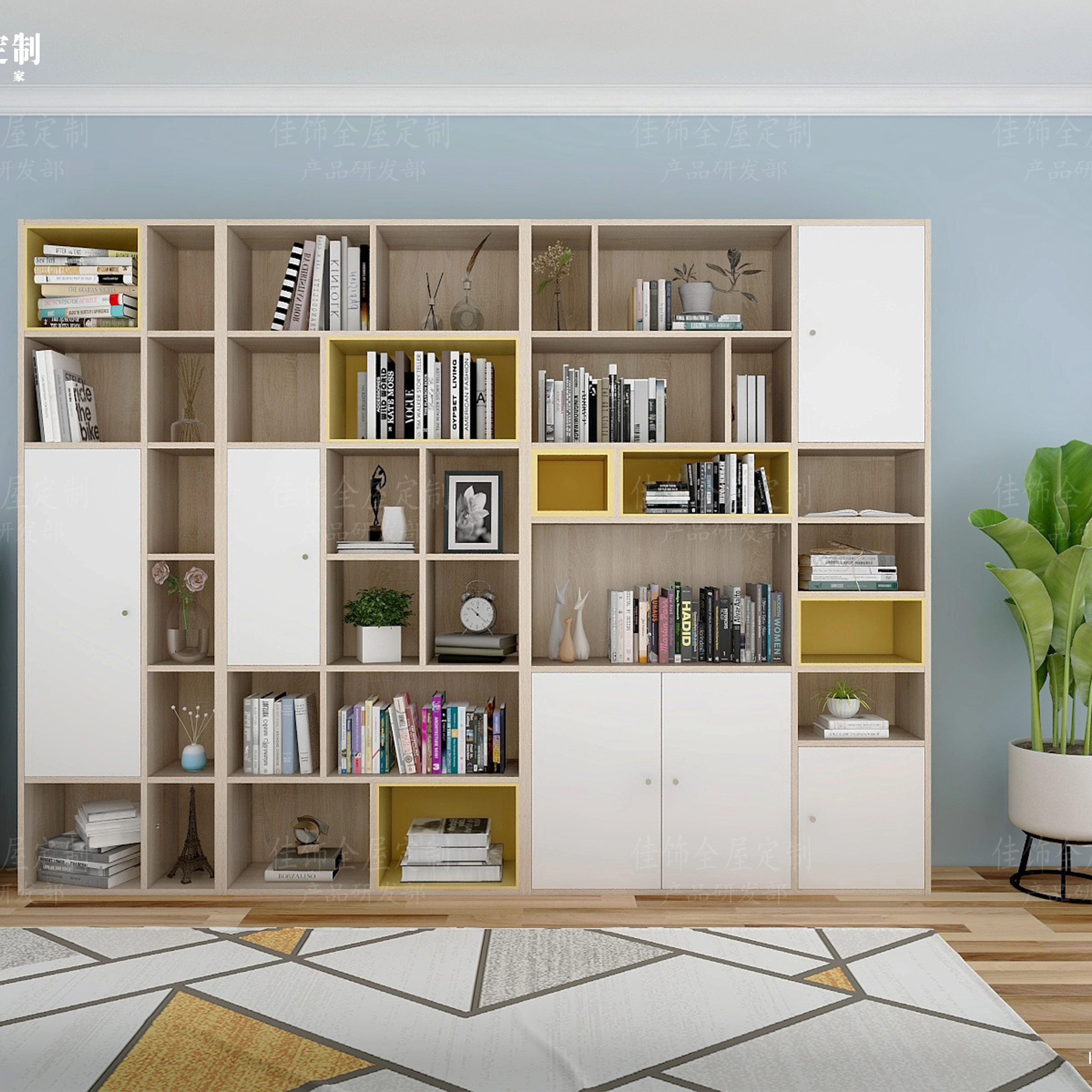 Bespoke Modular Bookcase &amp; Home Library Wall System