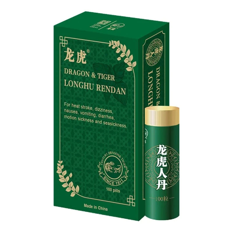 Drakon i Tiger Brand Longhu RenDan (100 tableta kutija)