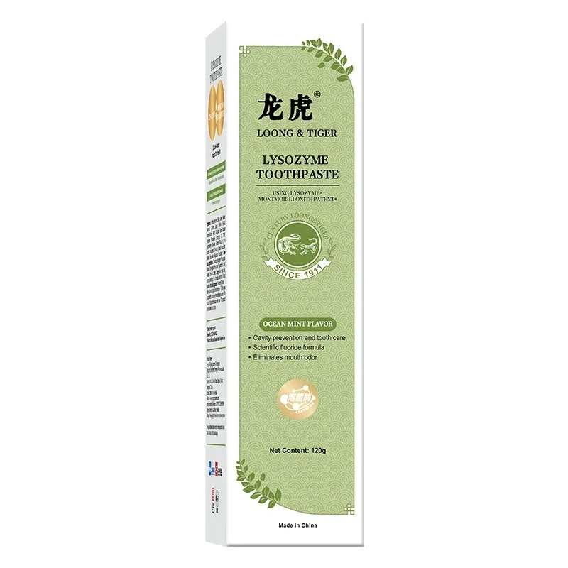 Loong &amp; Tiger Brand Lysozyme Toothpaste 120g