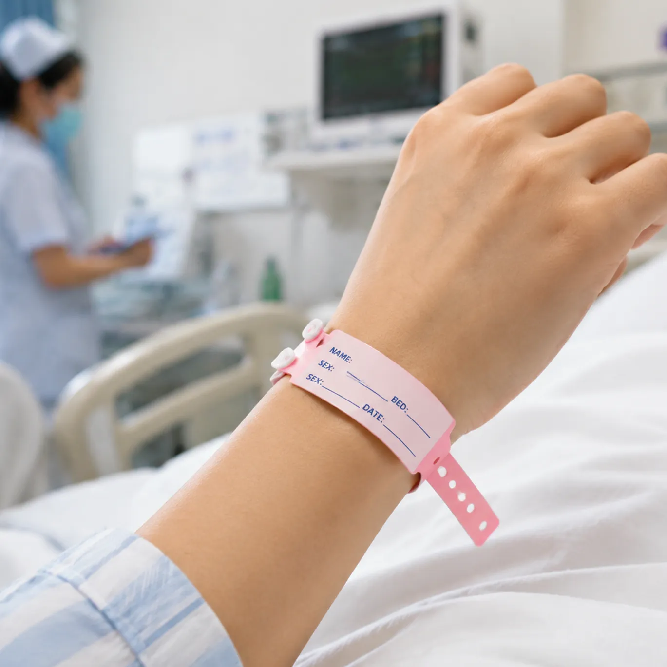 Writable wristbands and card-insertion wristbands
