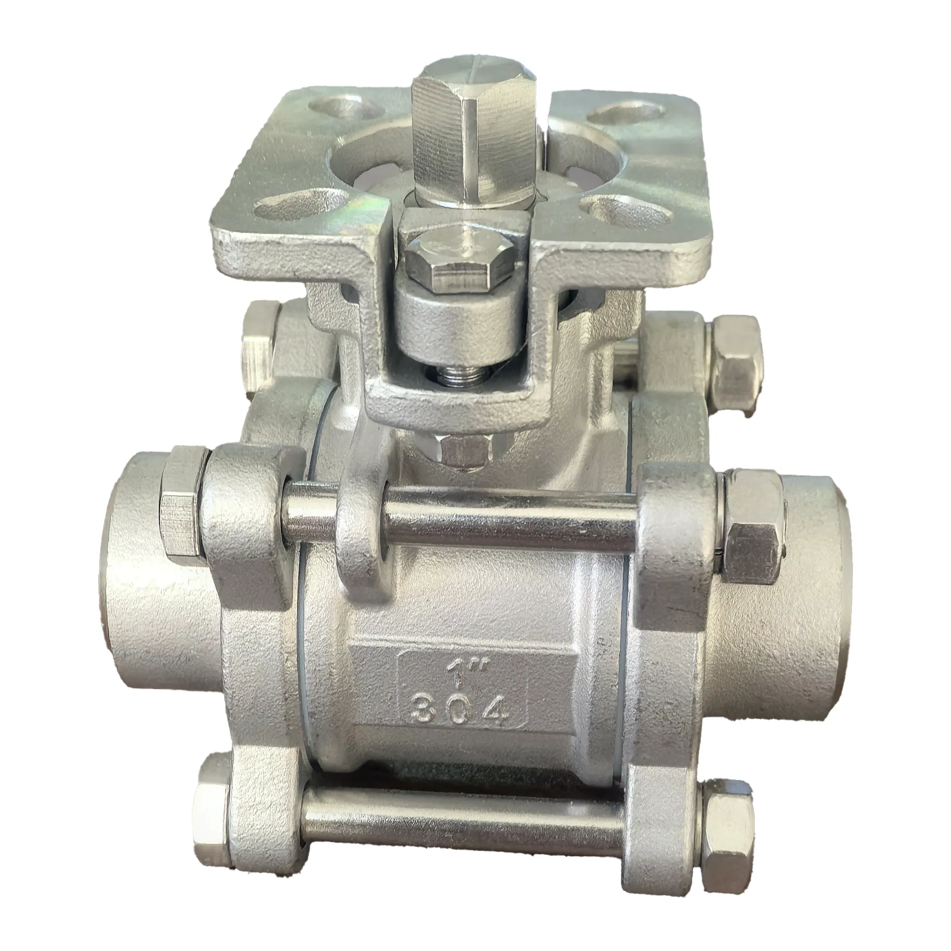 ISO 5211 Direct Mount 3-Piece Welded Ball Valve