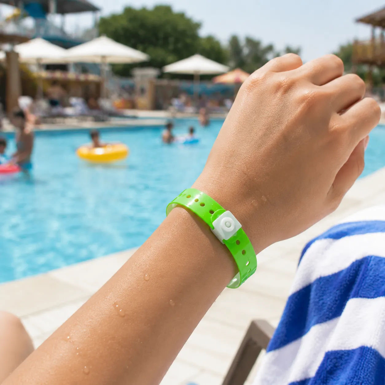 Thermal-Print Adhesive Entertainment Wristbands | Waterproof, Customizable, Eco-Friendly for Events &amp; Medical Use