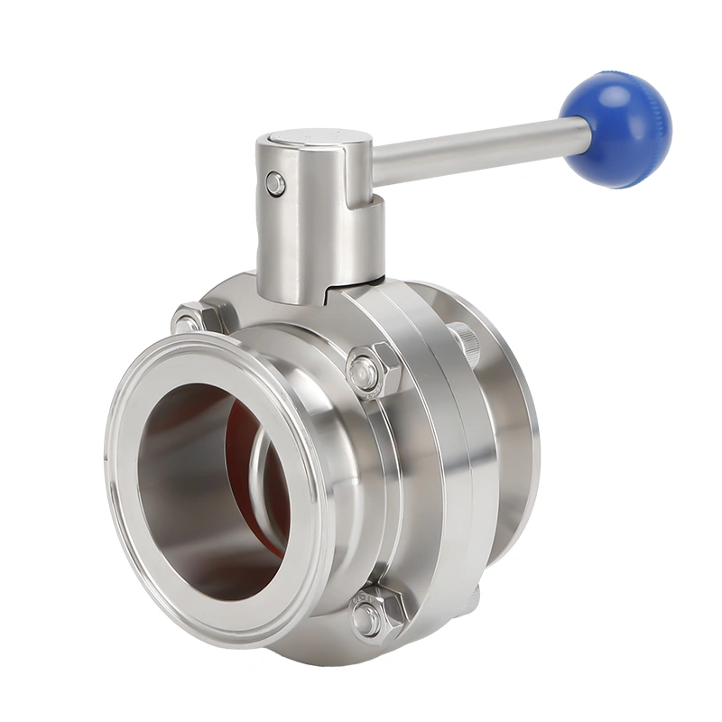 Sanitary Manual Tri-Clamp Butterfly Valve