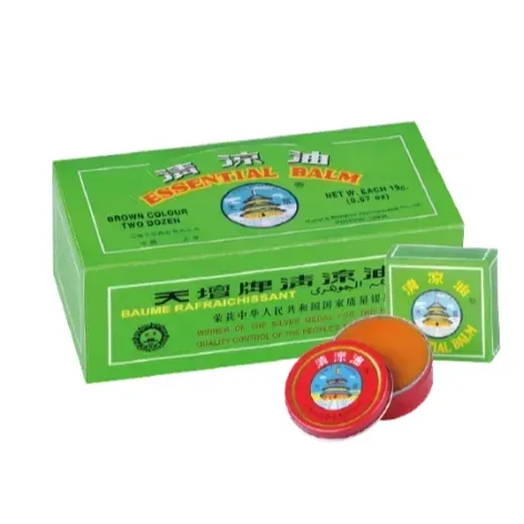 Temple of Heaven Brand Essential Balm 19g (Brown)