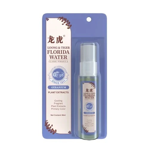 Loong &amp; Tiger Geranium Florida Water 30ml