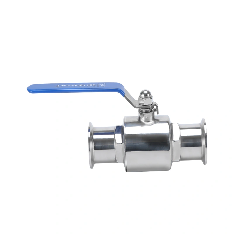 Sanitary Manual Tri-Clamp 2-Way Ball Valve