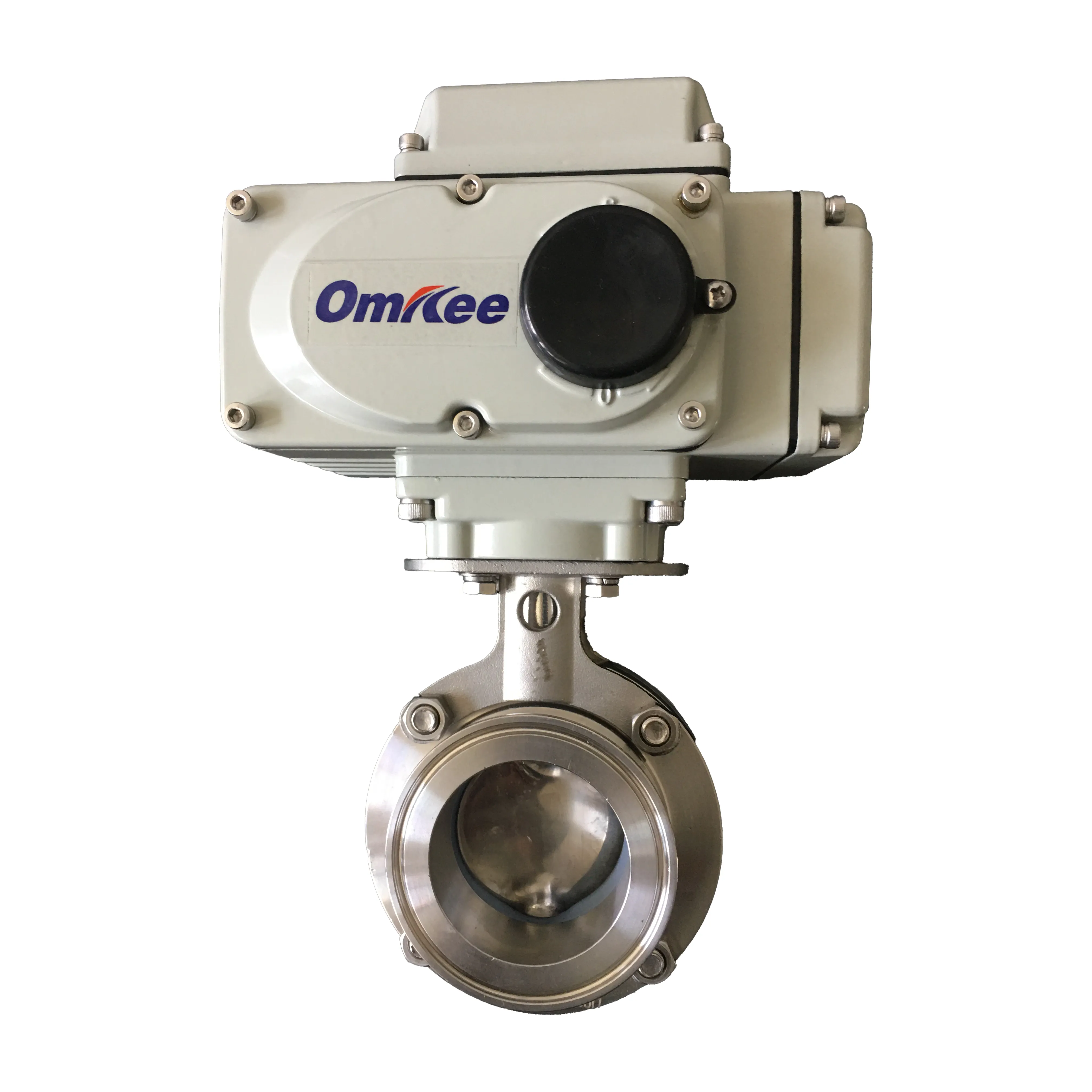Sanitary Tri-Clamp Electric Butterfly Valve