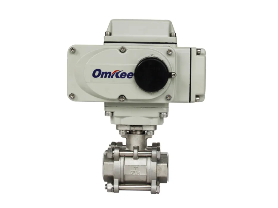 High-Performance Electric Threaded Ball Valve