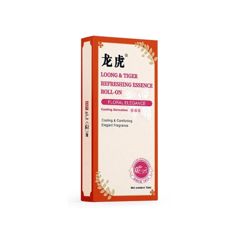 Loong &amp; Tiger Essência Revigorante Roll-on (Fragrância Floral) 10ml