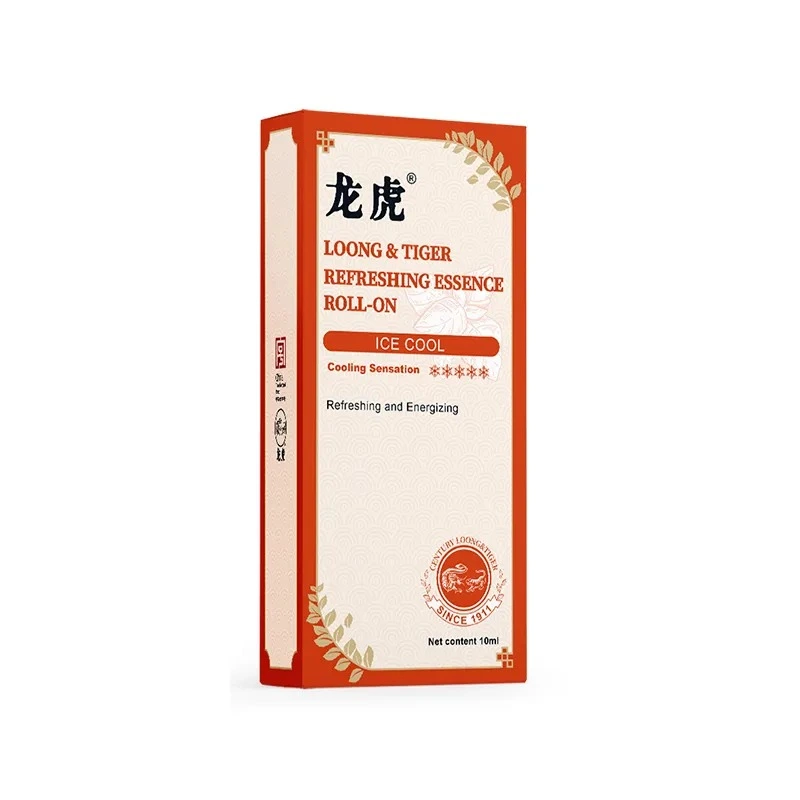 Loong &amp; Tiger Essence Refrescante Roll-on (Frio Gelado) 10ml