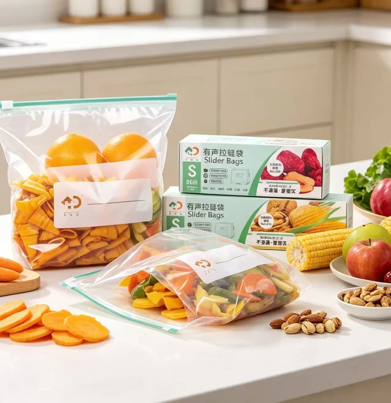 Why Choose Slider Zipper Bags for a Smooth Seal in Commercial Packaging?