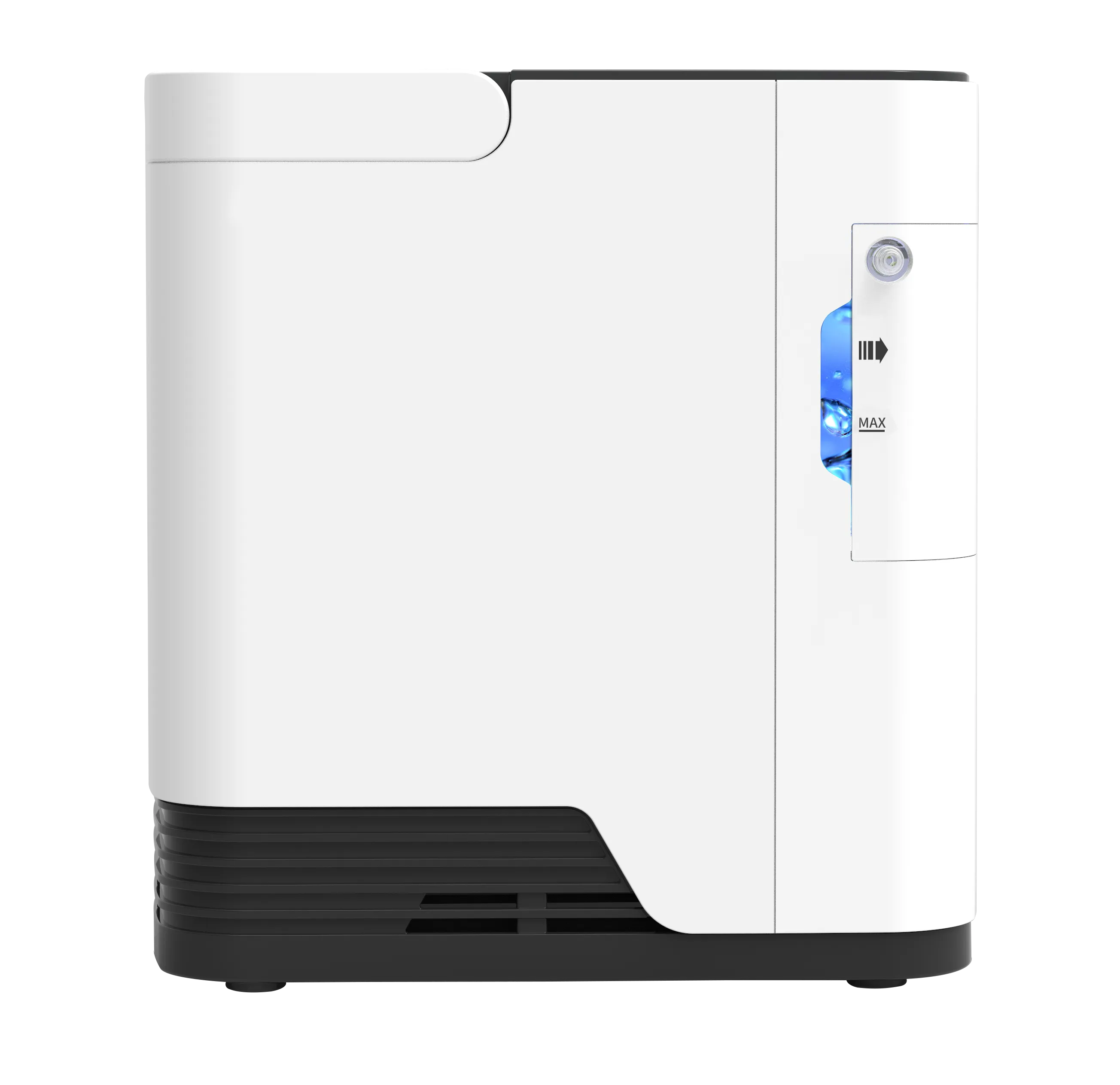 ZY-2JW Oxygen Concentrator with Side-Mounted Humidifier
