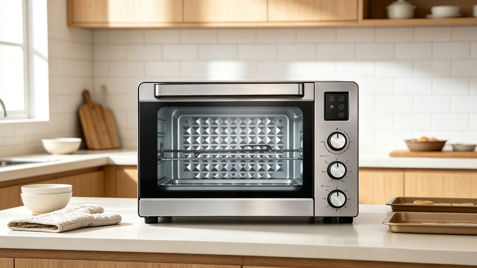 Wholesale Stainless Steel Air Fryer Countertop Oven for B2B Importers.png