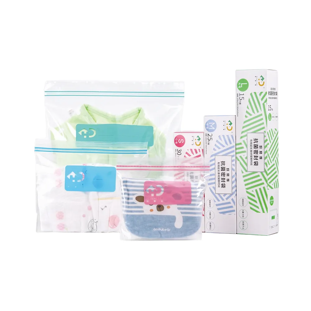 Custom Food Grade Packaging Double Zipper Bag Manufacturer