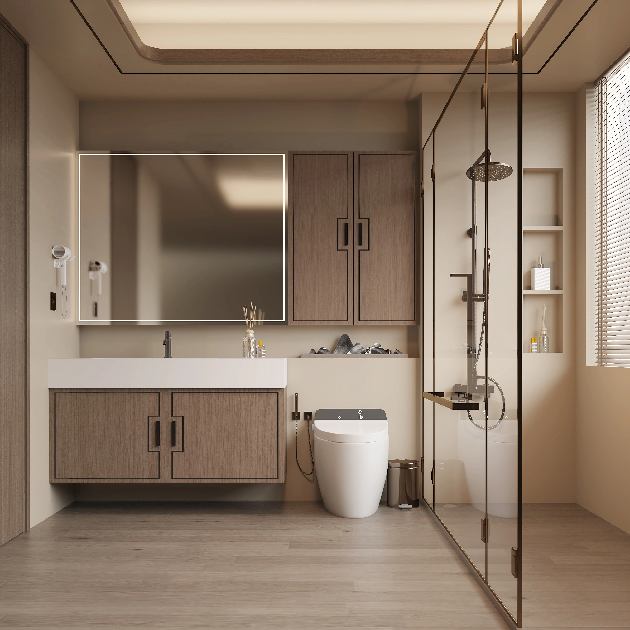 Vanités de salle de bain personnalisées ENNOR | Meubles de rangement pour toute la maison