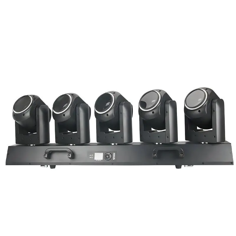 5 x 80W Tornado Podiumverlichting met motorische Zoom