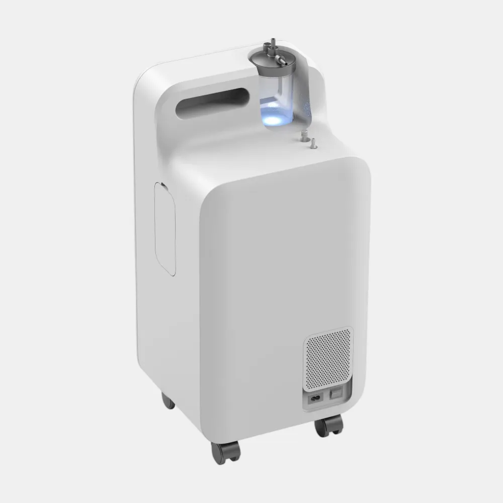 ZY-5CW Medical Grade Oxygen Concentrator for Home Use (1-5 L/min) with Atomization & Smart Control