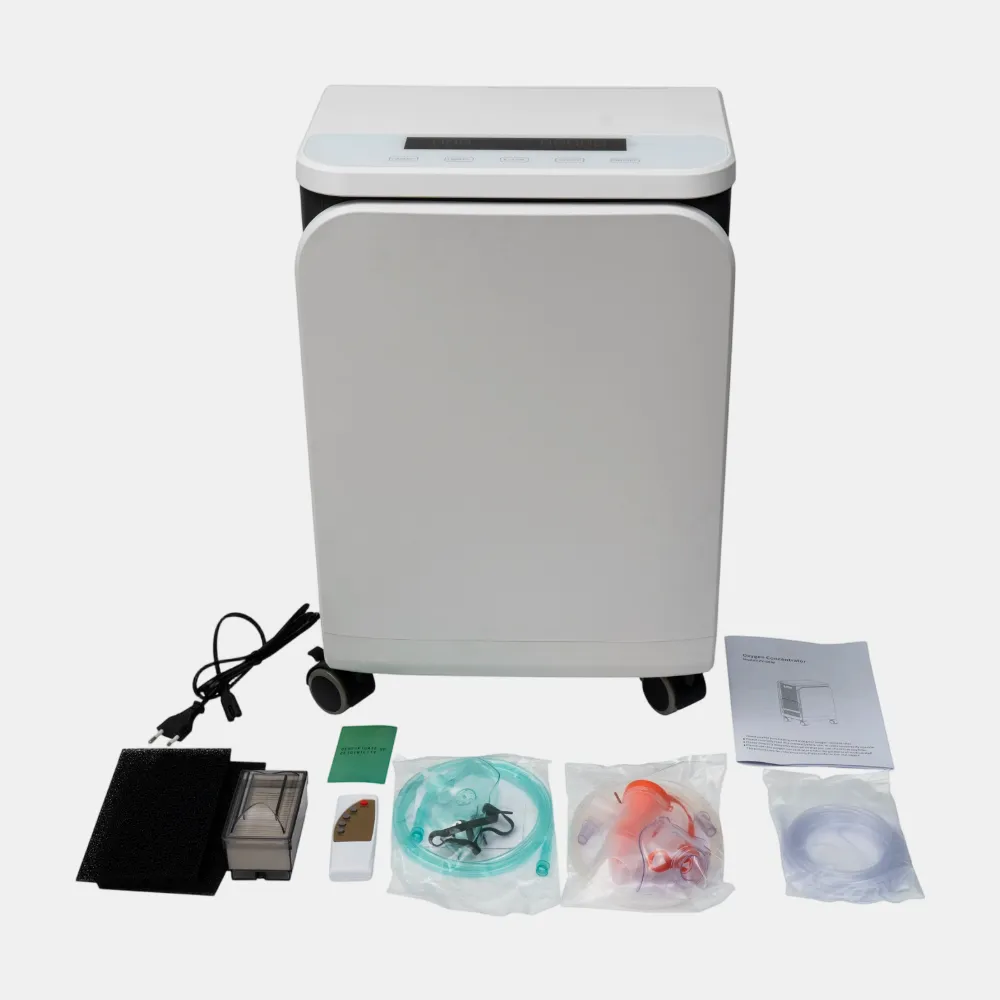 ZY-5EW Medical Grade Oxygen Concentrator with Atomization, LED Screen & Remote Control