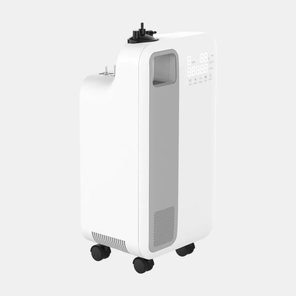 ZY-5CW Medical Grade Oxygen Concentrator for Home Use (1-5 L/min) with Atomization & Smart Control