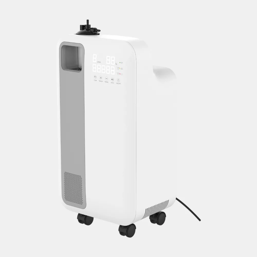 ZY-5CW Medical Grade Oxygen Concentrator for Home Use (1-5 L/min) with Atomization & Smart Control