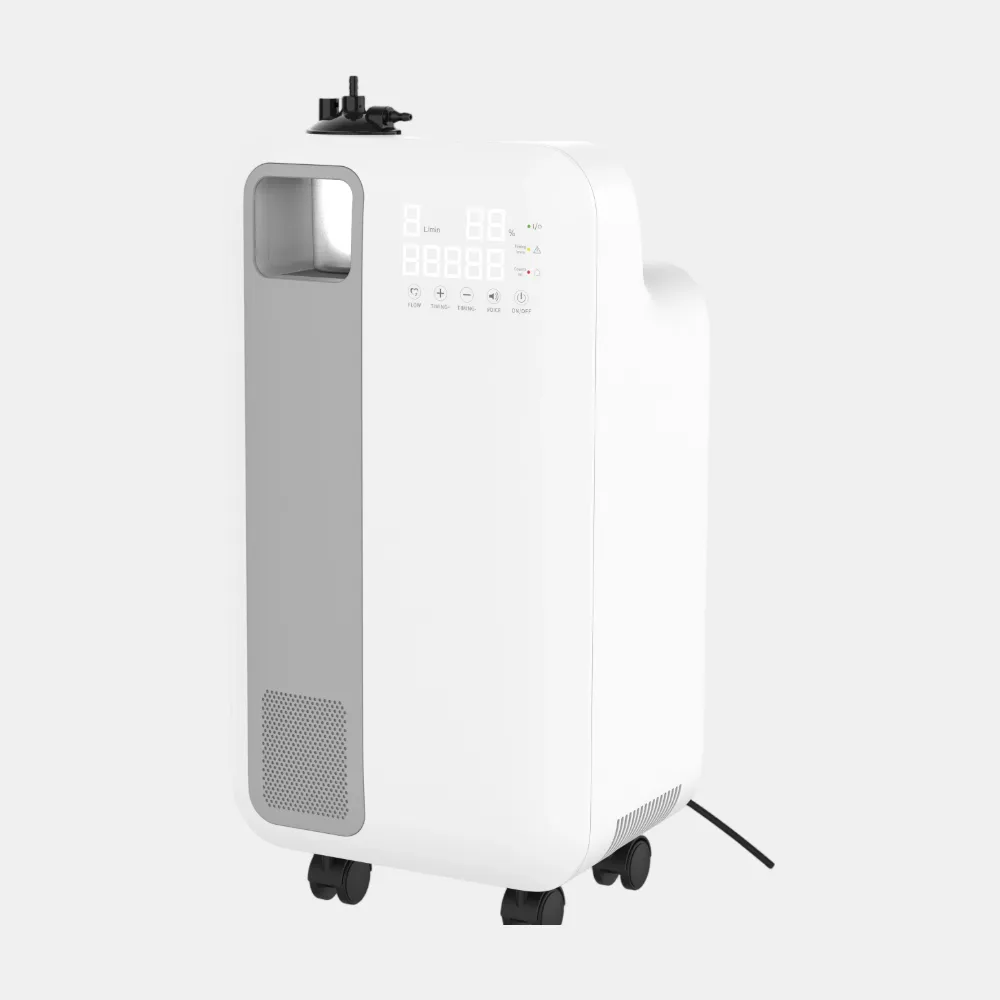 ZY-5CW Medical Grade Oxygen Concentrator for Home Use (1-5 L/min) with Atomization & Smart Control