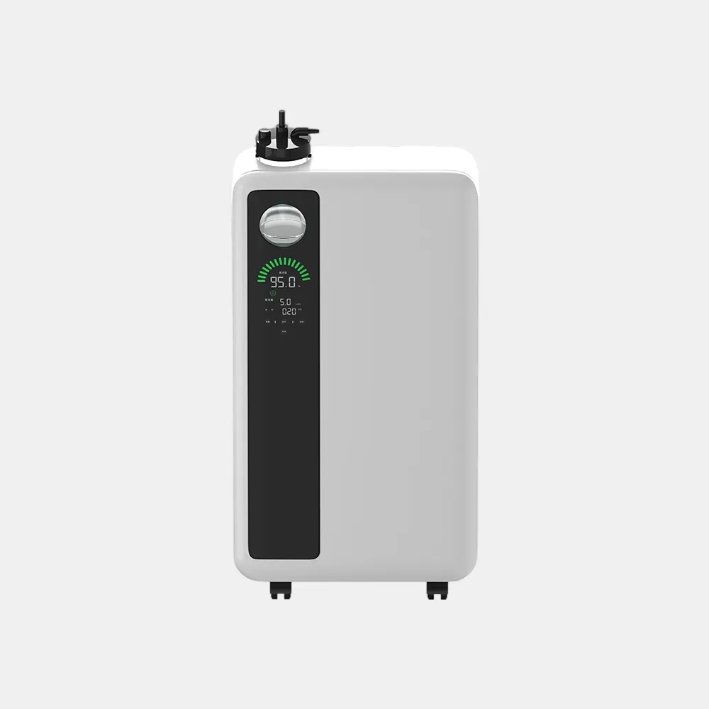 ZY-5QW Ultra-Compact Oxygen Concentrator | Circular HUD Screen & Light