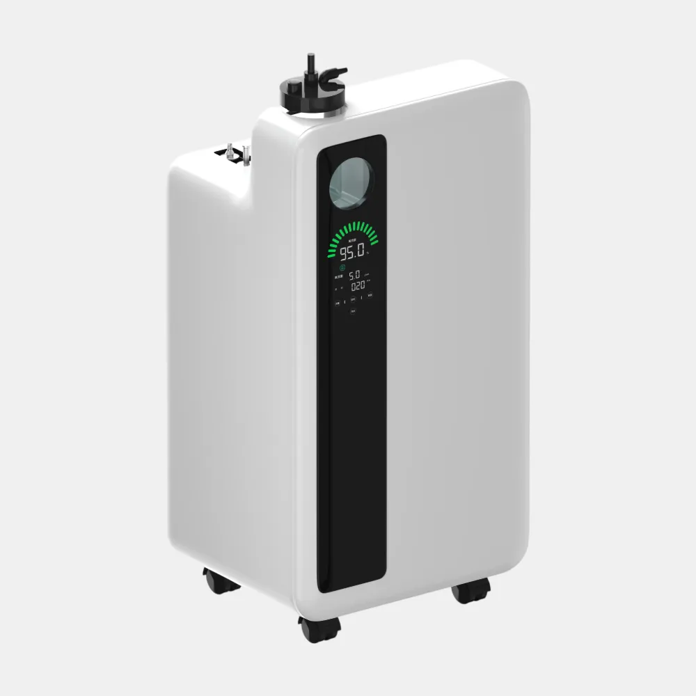 ZY-5QW Ultra-Compact Oxygen Concentrator | Circular HUD Screen & Light