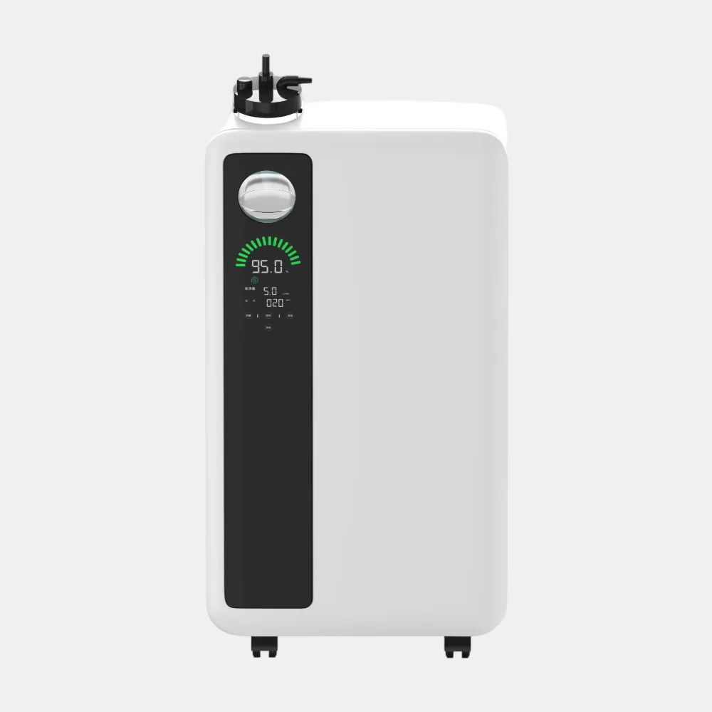 ZY-5QW Ultra-Compact Oxygen Concentrator | Circular HUD Screen & Light