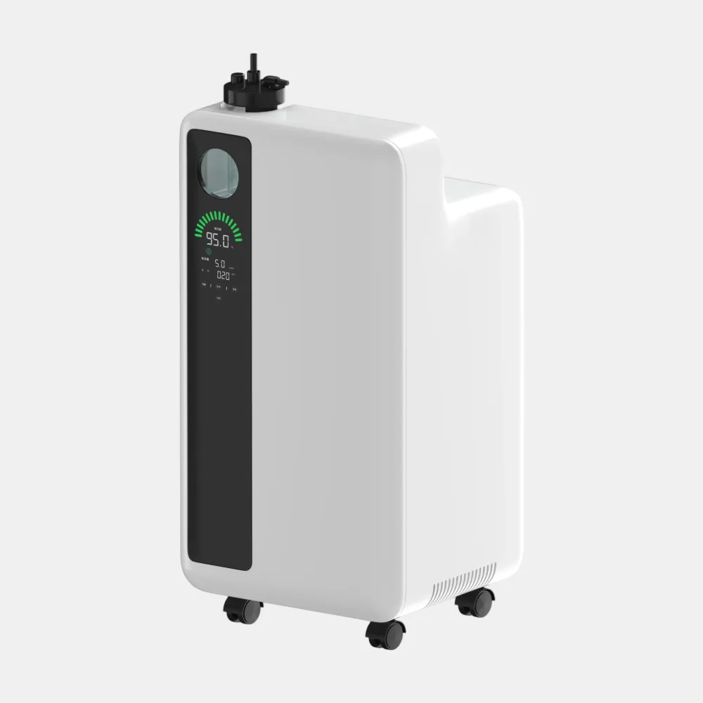 ZY-5QW Ultra-Compact Oxygen Concentrator | Circular HUD Screen & Light