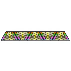Lampu Retro Trapezoidal 5-Lampu