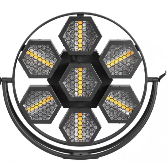 Lampu Retro Bulat 7-LED Besar