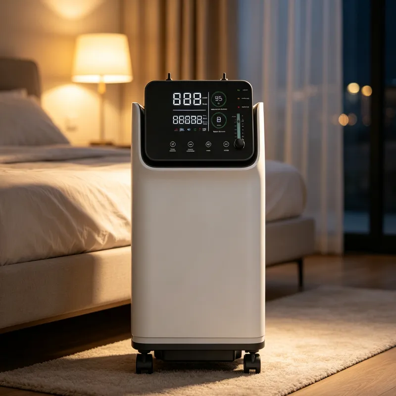 ZY-8AW Heavy-Duty 8L Medical Grade Oxygen Concentrator for Sale